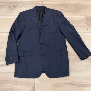 Alexander McQueen Men’s Sport Coat Blazer Jacket Size 56 Made In Italy Super 110